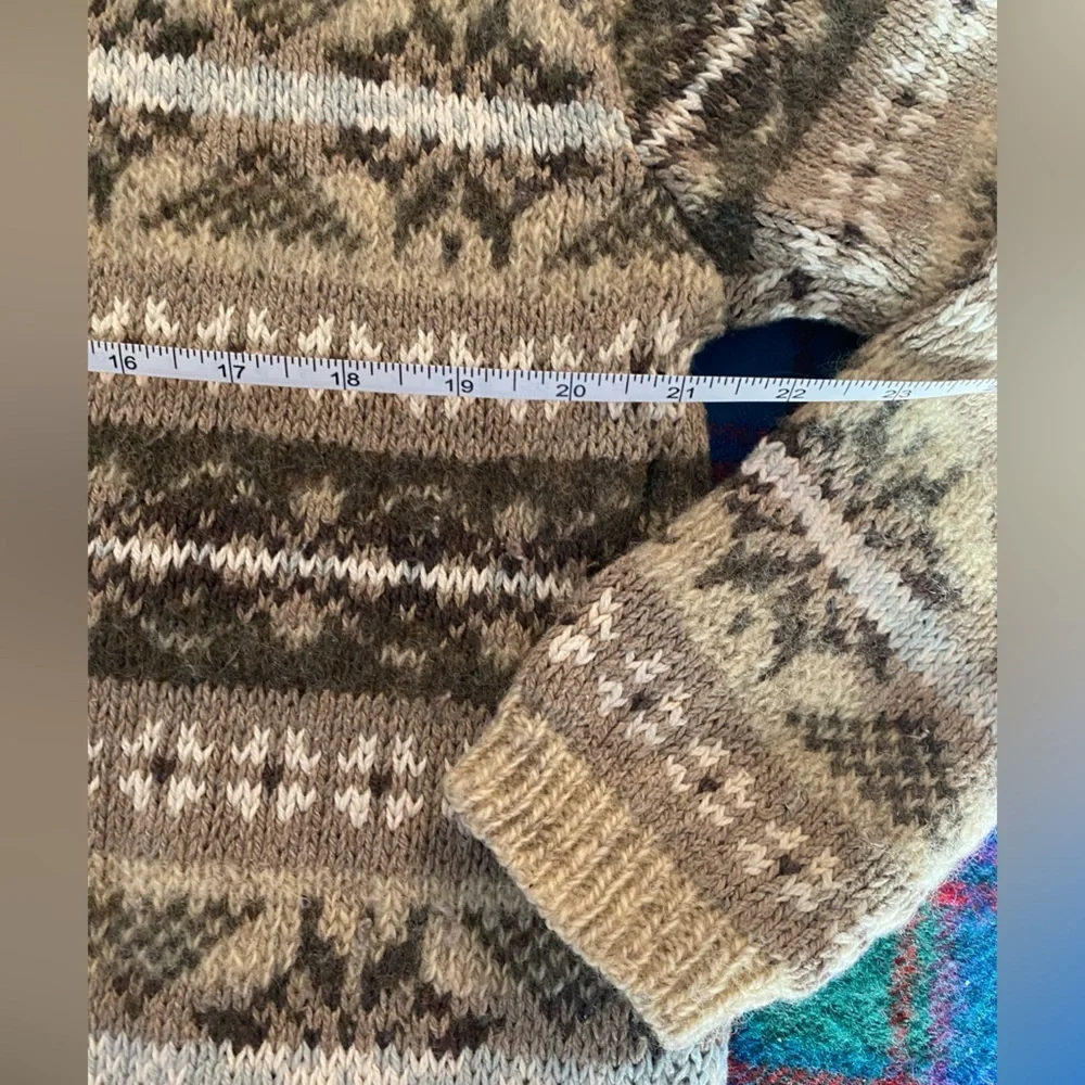 Vintage Wool V-Neck Cardigan by Woolrich.